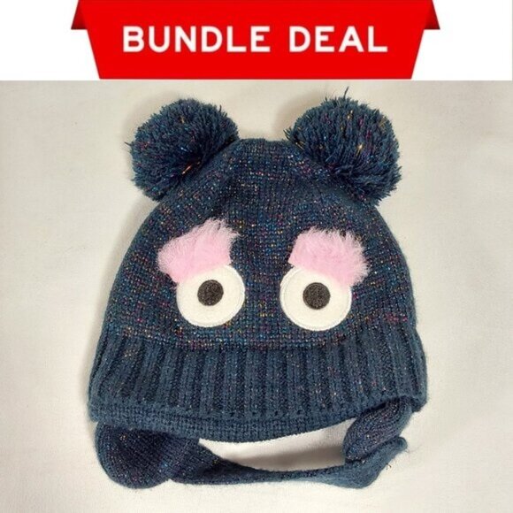 🌺 Bundle Only 🌺 Target Baby/Toddler Winter Monster Hat 7.5" Across - Picture 1 of 2